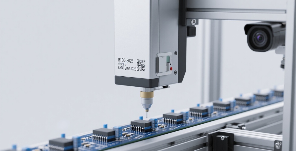 Electronic Components Industry with Marking